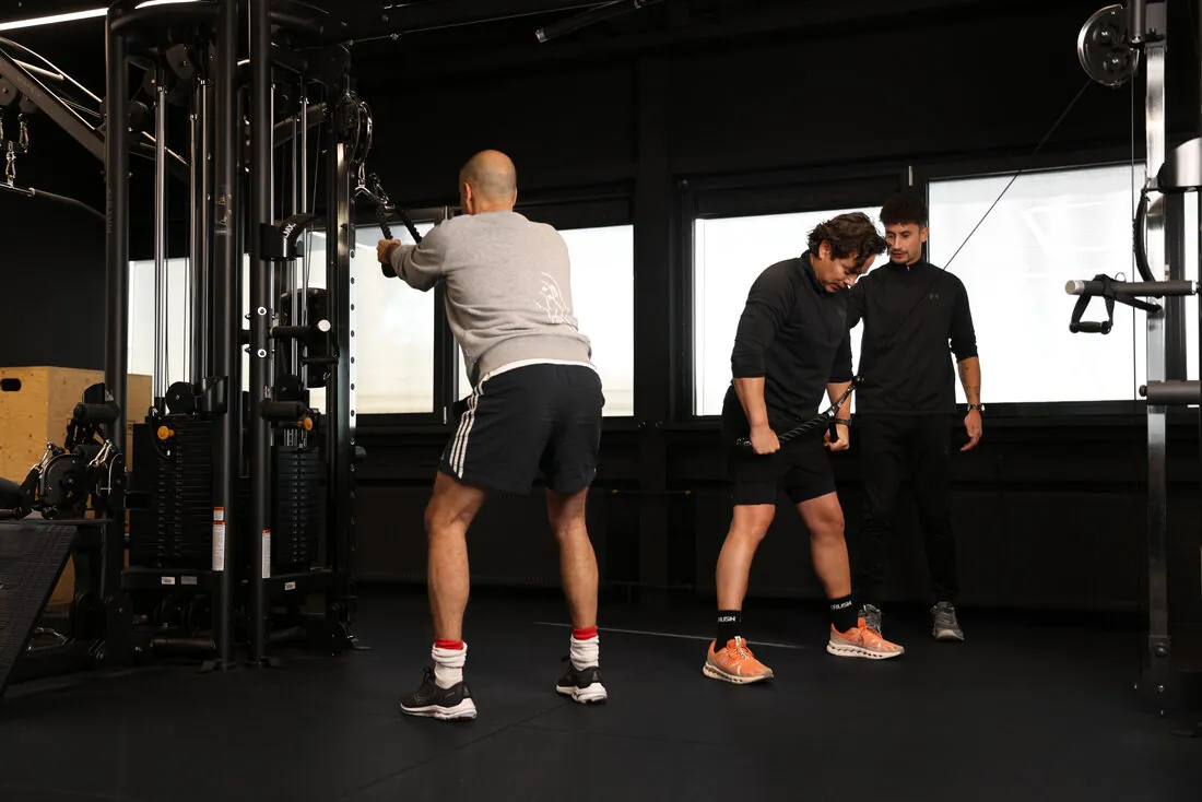 De trainingsvloer van All-in Lifestyle aan de A. Hofmanweg in Haarlem